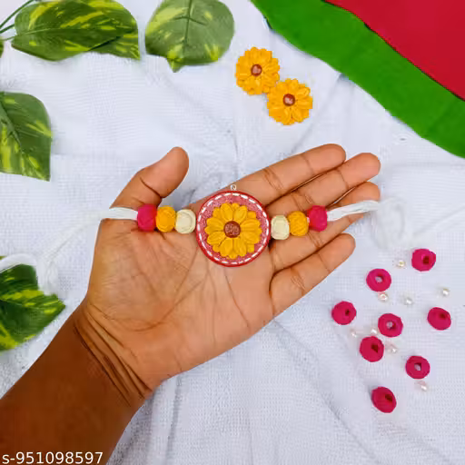 Handmade Clay Jewellery Set for Women Ethnic Designer Collection
