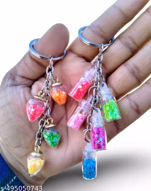 Tranding Fancy Key Chain (Pack of 2) Men Woman Kids Key Chain