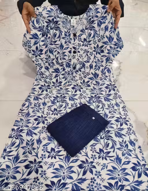 Trendy Printed Kurta Set for women