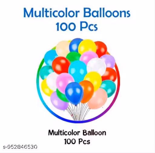 Balloon Mix Colour 100 pcs