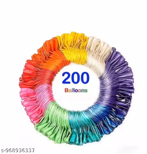 200 pcs Mix Colour Balloon