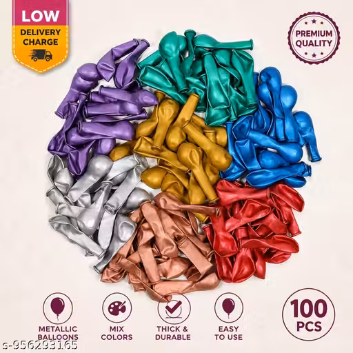 Balloon Mix Colour 100 pcs