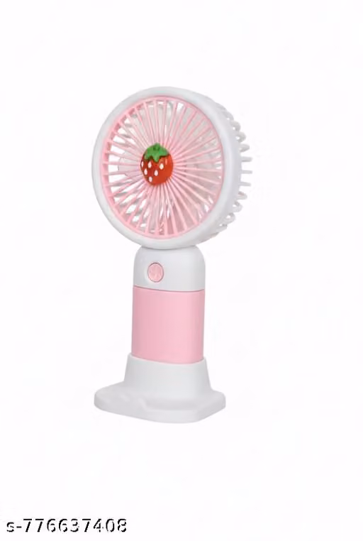 Mini Rechargable battery operated Fan, Good for kids, Good for travelling, Random Colour