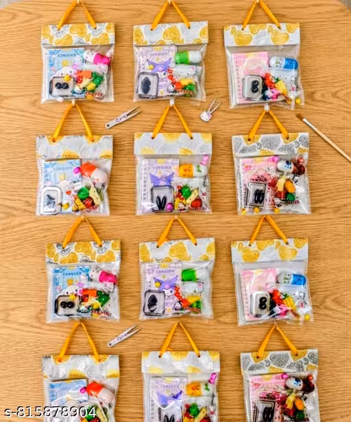 Navratri Kanjak special Gift Pack/Birthday return gift/ Gift Pack for students pack of 12