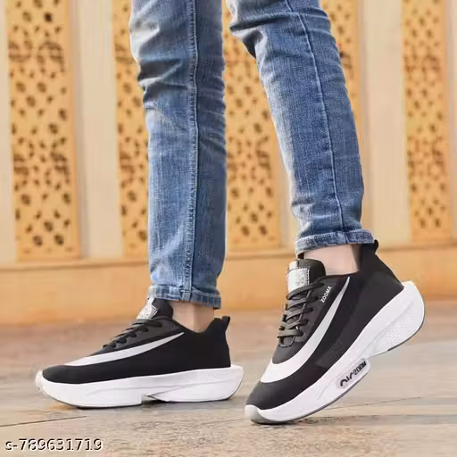 Men’s Running Non-Marking Shoes | Lightweight Sports Shoes for Gym, Walking & Training | Comfortable Athletic Footwear for Daily Wear