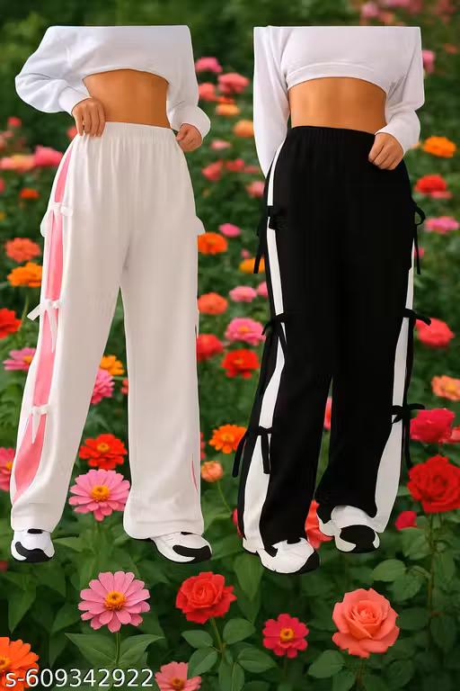 New Stylish Trendy Side Strip Trouser Pant Women and Girl