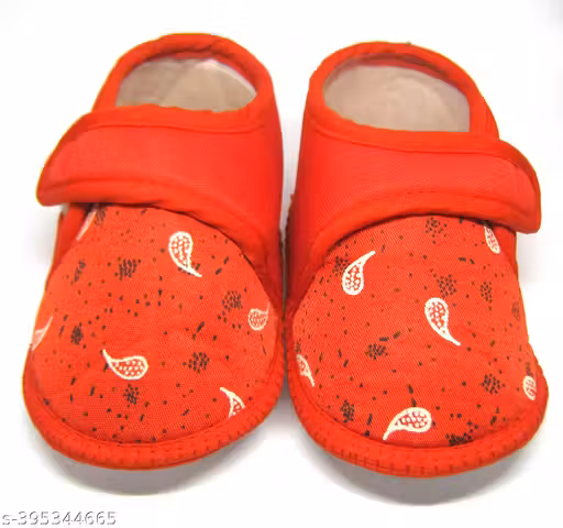 Kids shoes for baby girl and boy stylish red shoes booties 0 to9 months zero size Adorable, Soft and Comfortable Shoes for Newborns Perfect Baby Shower Gift Kids Choice