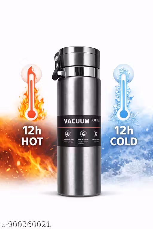 316 Stainless Steel Vacuum Bottle | Keeps Hot & Cold 12 Hrs | Leakproof