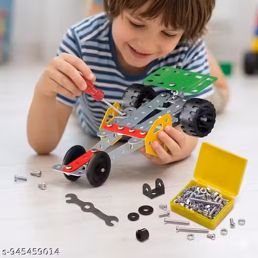 Mechanix Metal Construction Toy Set | STEM DIY Engineering Kit for Kids