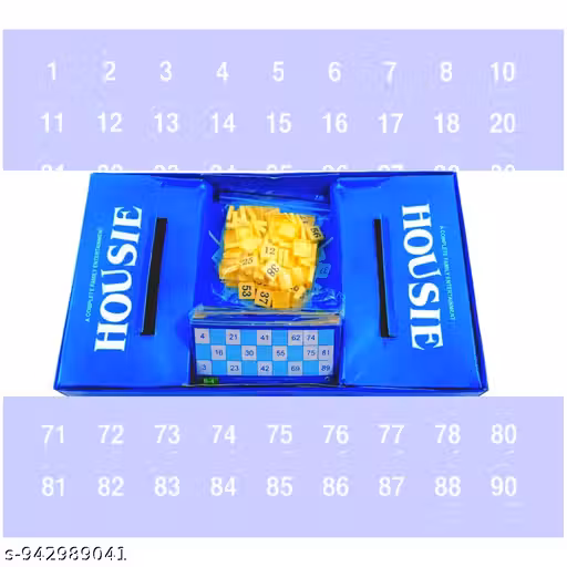 Premium Tambola Housie Game Set | 48 Reusable Tickets Family Party Game