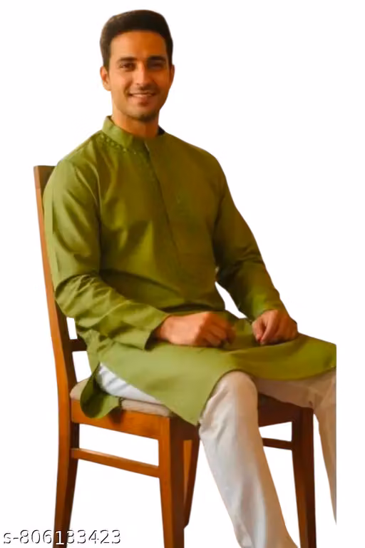 Men Green Kurta Set | Stylish Traditional Ethnic Wear Kurta Pajama