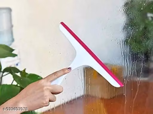Kitchen Wiper Cleaning Slab Window Glass Tiles Kitchen Table Car Auto Windshield Cleaner (Multicolor Pack of 1)