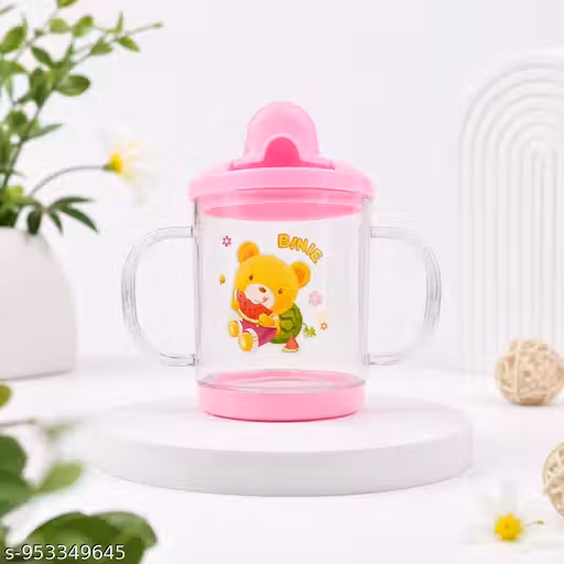 Multicolor Baby Sipper Bottle Baby Nipple Sippy Cup(Sipper Mugs for Kids/Children/Babies/Infants) Water Bottle with Handls