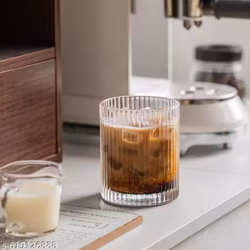 250 ML Premium Juice Glasses Drinking Glasses,Highball Lead-Free Glasses,Tumblers for Water,Juice,Beer,Cocktail and Mixed Drinks - 6 Pieces,Transparent (BM-14)