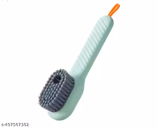 Liquid Shoe Cleaning Brush with Soap Dispenser | Multi-Purpose Shoe & Sneaker Cleaning Brush (Pack of 1)