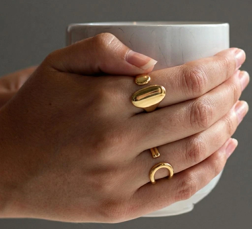 Girls Beautiful Rings | Stylish Adjustable Finger Rings for Girls & Women