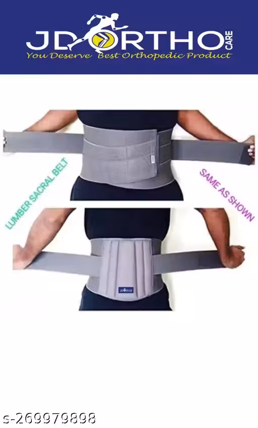 Adjustable Lumbar Sacral LS Belt for Back Pain Relief | Lower Back, Waist & Abdomen Support Belt for Men & Women
