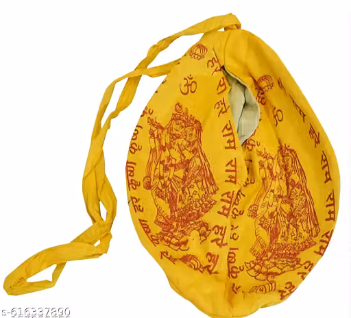 Pooja Naam Japa Mala Bag | Gomukhi Jaap Bag for Mala Chanting & Meditation | Religious Prayer Accessories