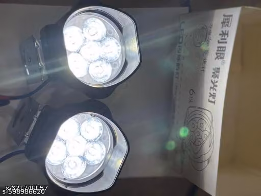 RS BROTHERHOOD L3B 6LED FOG LIGHT UPGRADE YOUR BIKES& SCOOTER LOOK