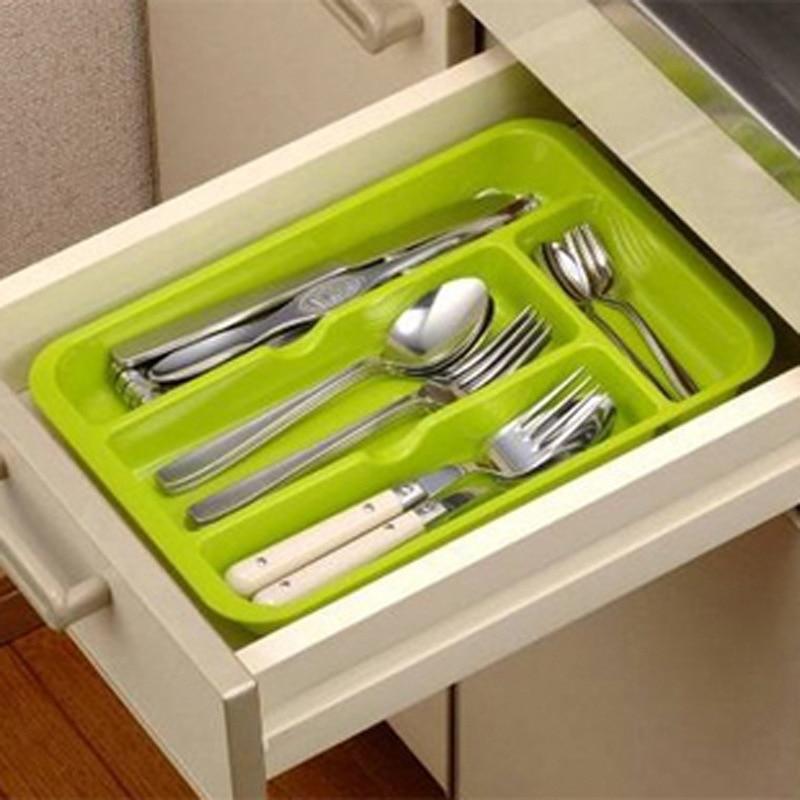 Multipurpose Cutlery Organiser Tray - Kitchen Organiser