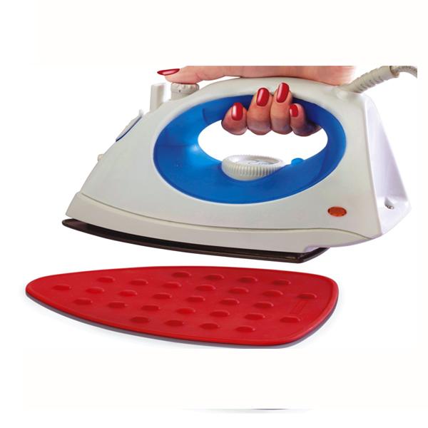 Silicon Mat for Hot Iron Rest - Heat Resistant, Anti - Slip, Thicker Pad, Non-Burning, Machine Washable, Durable