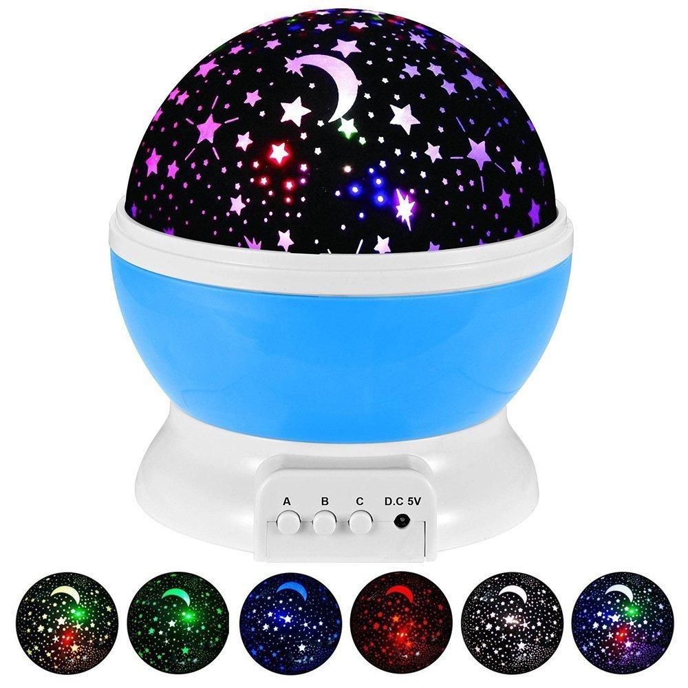 Night Light Star Master Romantic Starry Sky LED Projector Lamp for Children Gift Magic Home Atmosphere Lighting