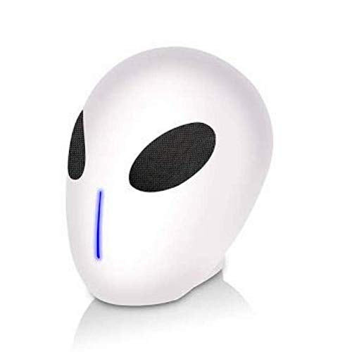 Alien Face Bluetooth Speaker Built-in Mic, Handsfree Call, Aux Line, USB Flash Drive, Micro Sd Card, Hd Stereo Sound and Bass - Assorted color
