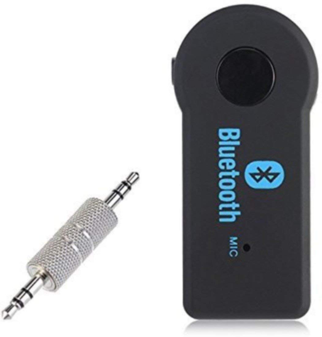 Car Bluetooth Wireless Adapter Dongle BT350 3.5mm Jack Aux Cable Audio Receiver with MIC Speaker Stereo System FM Transmitter Music Receiver