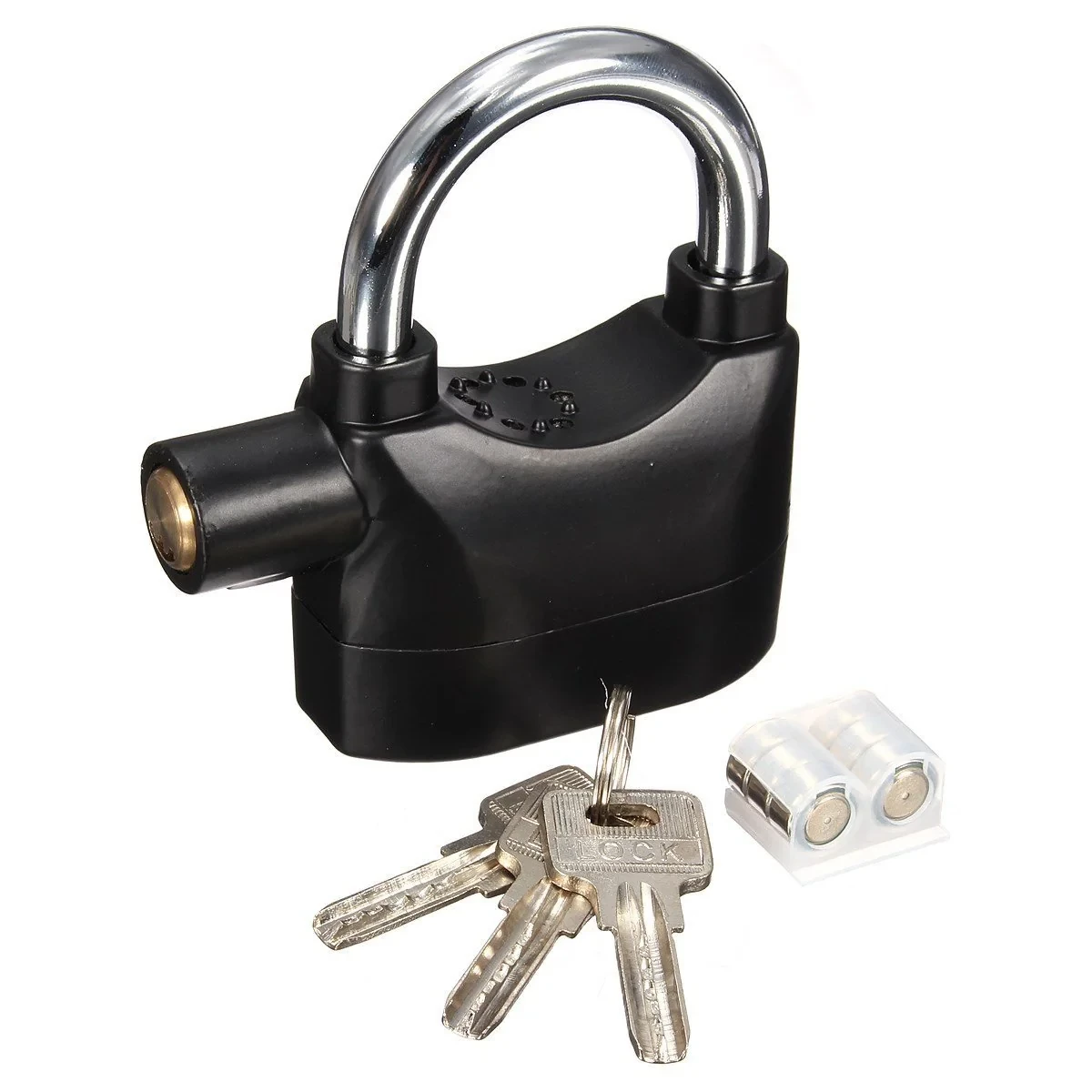 Anti Theft System Security Pad Lock with Burglar Smart Alarm Siren Motion Sensor Secure