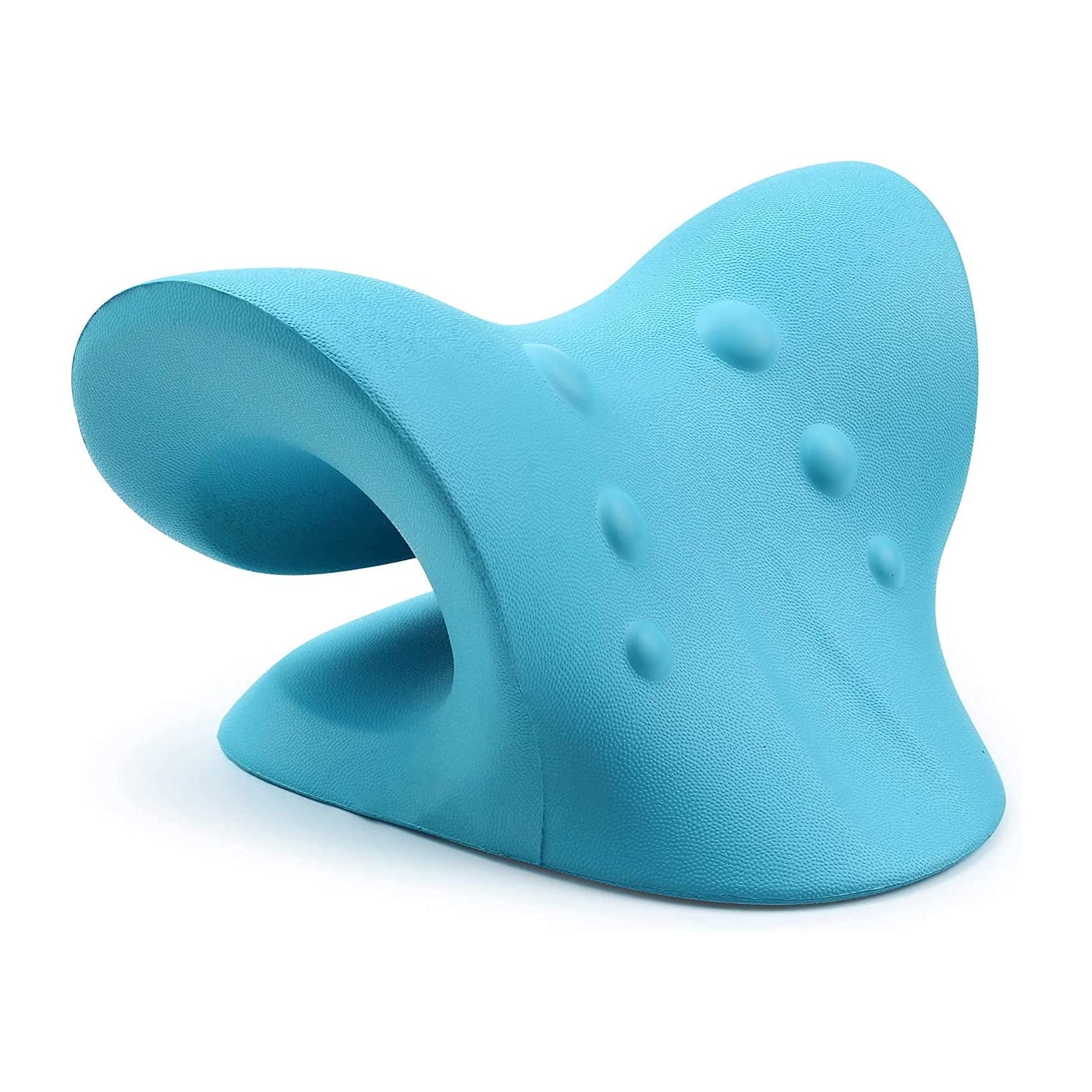 Neck and Shoulder Relaxer, Cervical Traction Device for TMJ Pain Relief and Cervical Spine Alignment, Chiropractic Pillow Neck Stretcher
