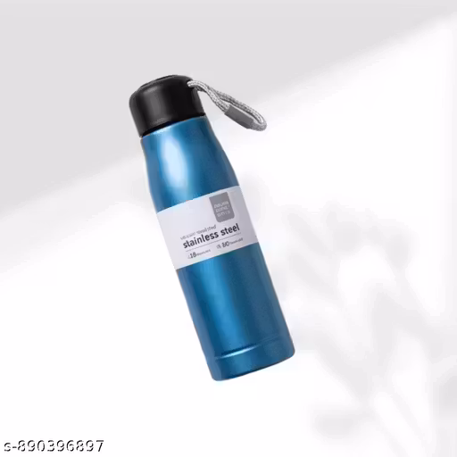 Stainless Steel Hot & Cold Water Bottle with Leak-Proof Lid | Insulated Flask for Daily Use & Travel (Pack of 01)