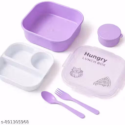 Hungry Lunch Box | Leak Proof Food Storage Tiffin Box for Kids, Office, School & Travel