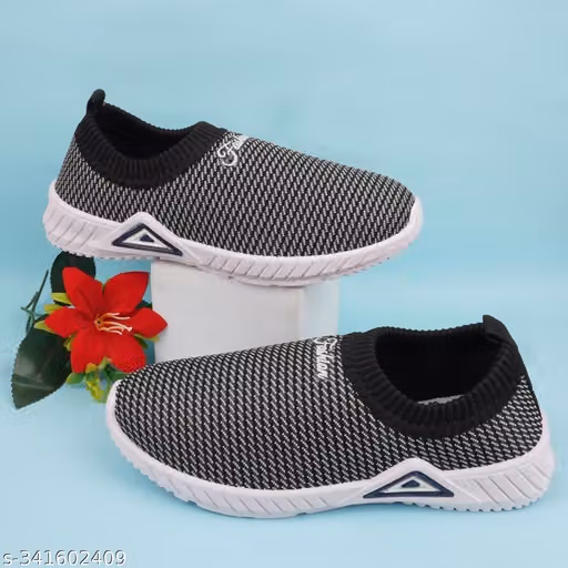 BUNNIES Casual Sneaker Walkng Slip-On Shoes with Breathable Light Weight with Memory Foam Insole Casual Shoes for Women' & Girl's