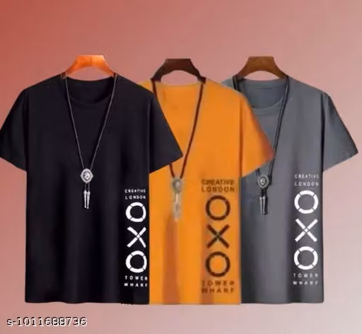 Set Combo OXO Man Polyster Half sleave T-shirt
