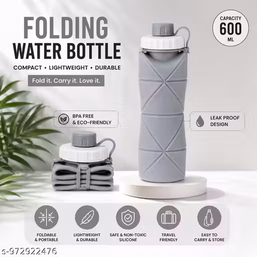 Folding water bottle