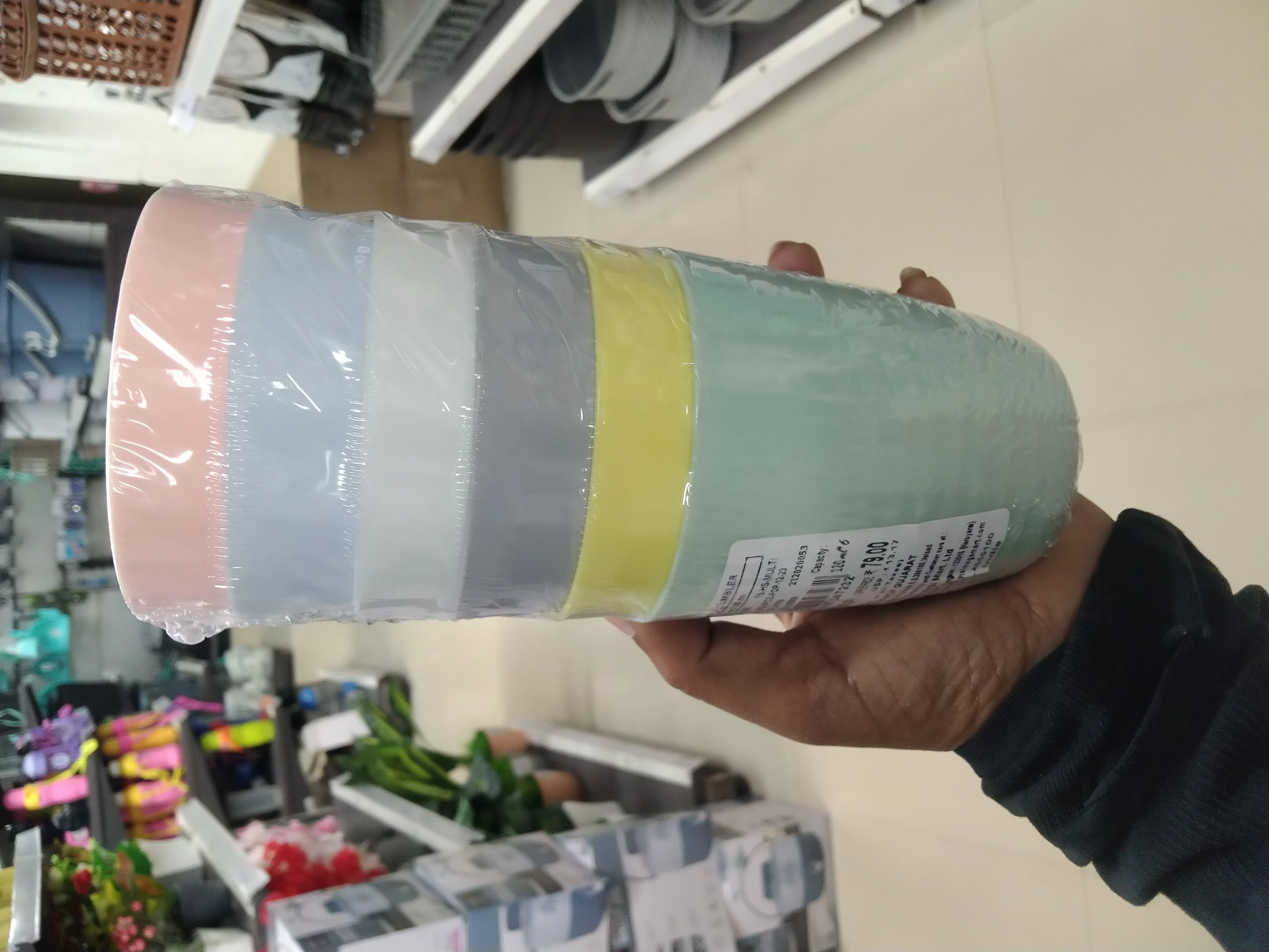GLASS FOR KITCHEN & DINING | MULTI-PURPOSE DRINKING GLASS | EASY TO CLEAN | DAILY USE
