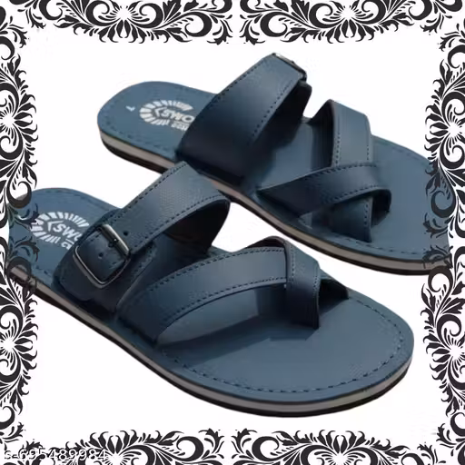 Men's Latest Lightweight Comfortable & Stylish Slippers, Colorful Flip Flops, Trendy Casual Chappals for Regular & Daily Wear