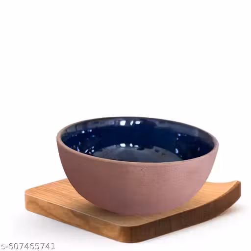 Mittory Ceramic Serving Bowl | Stylish Ceramic Bowl for Kitchen & Dining | Multi-Purpose Food Serving Bowl