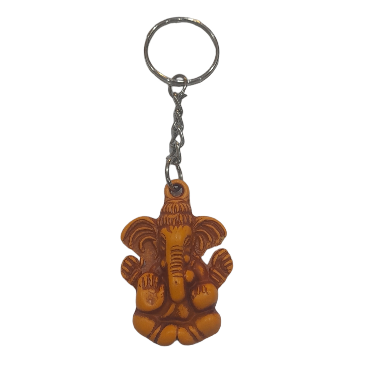 Plastic Lord Ganesh Plastic Keychain