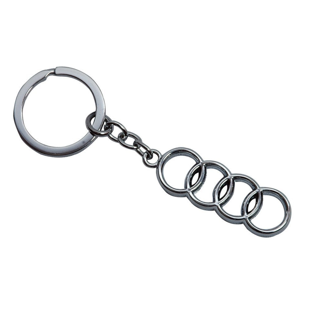 Heavy Metal Alloy Logo Keychain Matching your Car Brand Audi