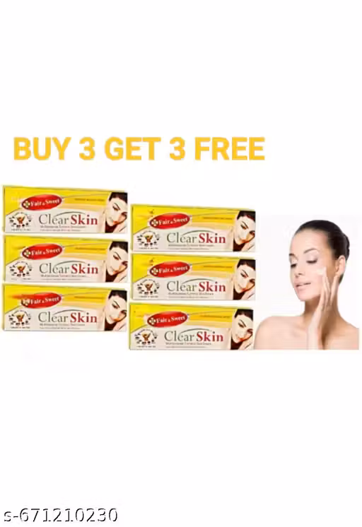 Pack of 3 get free 3 ( total 270 g) skin multi purpose skin cream