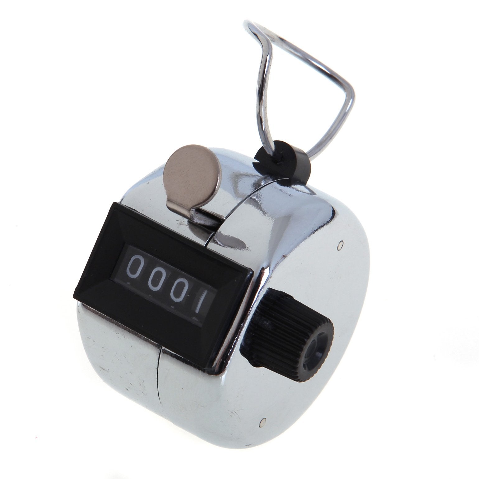 Hand Tally Counter 4 Digit Hand Held Manual Counter Scorer Mechanical Palm Counter