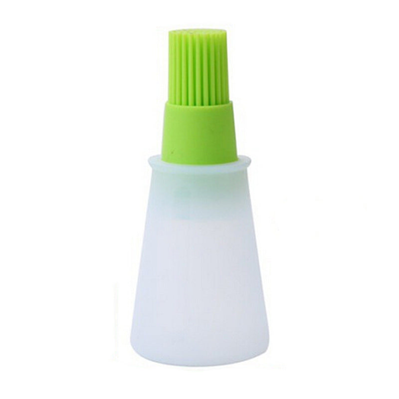 Silicone Cooking Oil Bottle with Basting Brush
