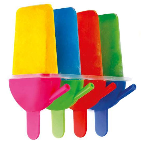 Sip N Lick Set of Four Pieces Ice Candy, Ice Lollies, Reusable mould