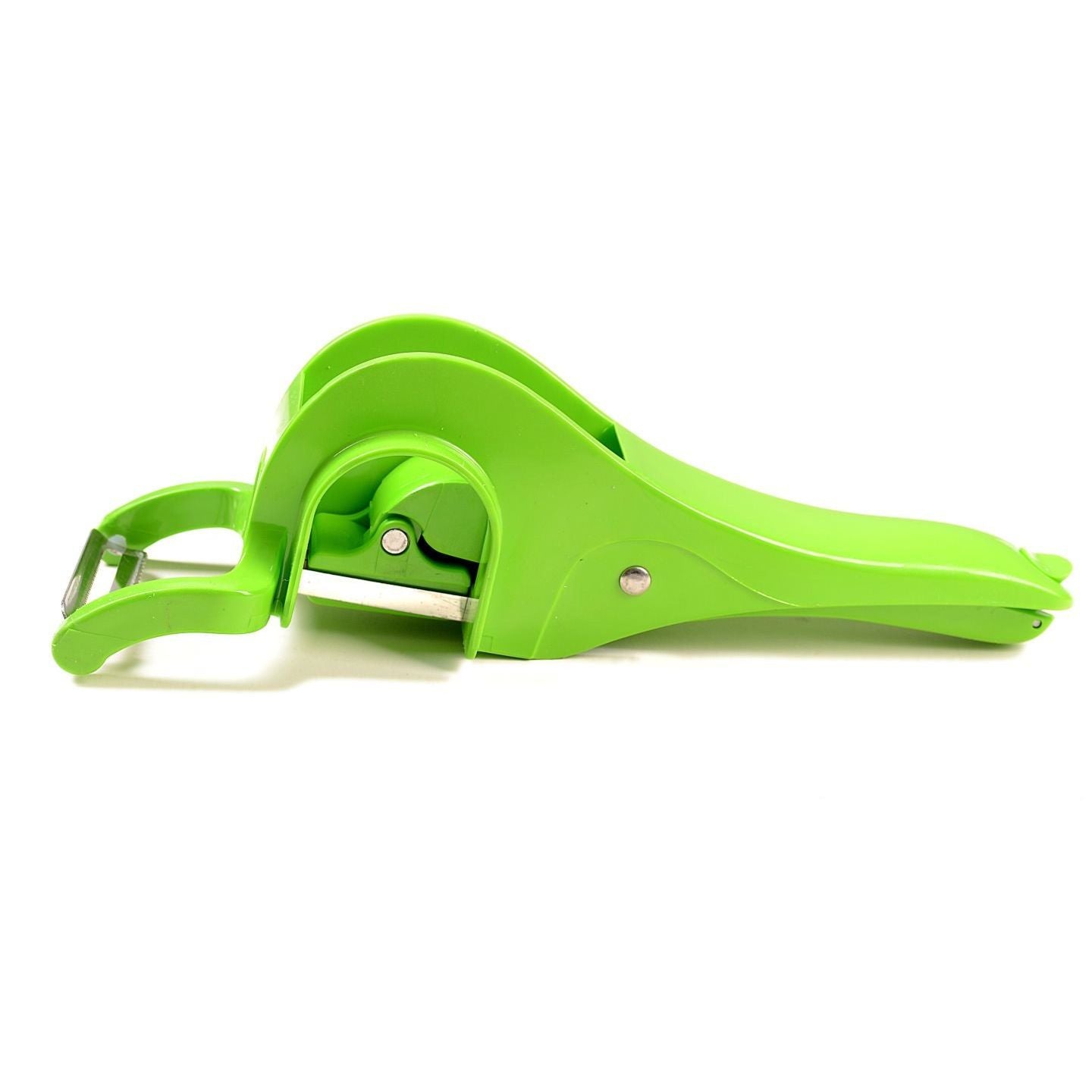 Plastic 2 in 1 Vegetable & Fruit Multi Cutter & Peeler,Veg Cutter Sharp Stainless Steel 5 Blade Vegetable Cutter with Peeler