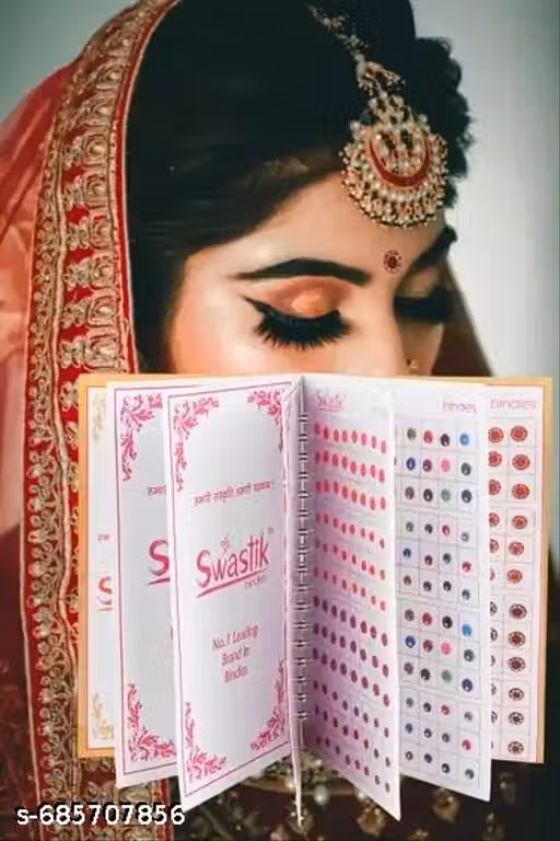 SWASTIK 960 BINDI BOOK PLAIN SMALL MINI