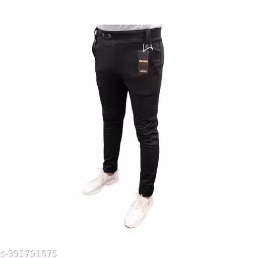 Men Trouser | Stylish Trouser | Soft Lycra Blend Trouser | Mens & Boys Trouser | Casual Wear Trouser | Black Trouser | Premium Quality Trouser