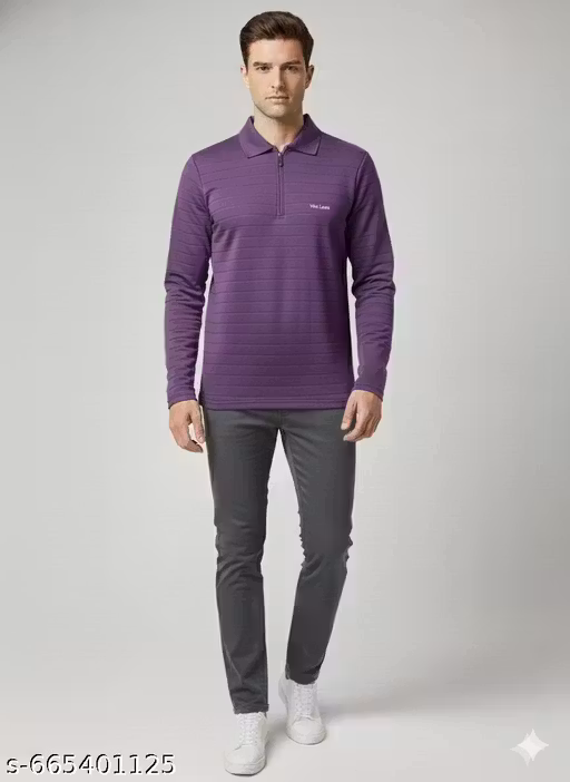 T-Shirt for Men Modern Look Comfortable Daily Use Wear