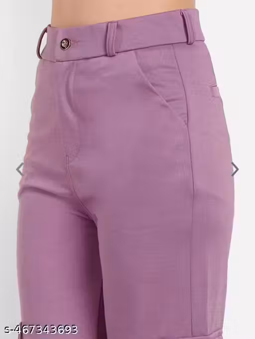 Urbane Retro Women Women Trousers