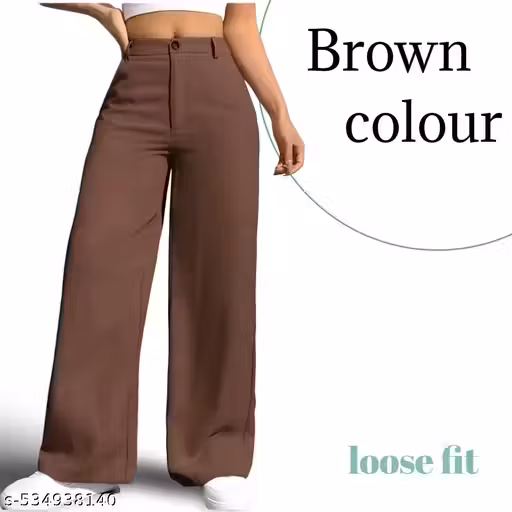 Stylish Graceful Women Women Trousers